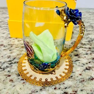 Ornate tea mug